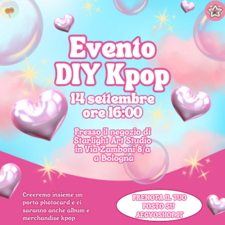 BIGLIETTO EVENTO DIY KPOP