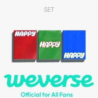 (BTS) Jin – Happy (Set NO Weverse ver. + Weverse POB)