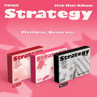 PRENOTABILE: TWICE – 14th Mini Album: STRATEGY (Platform Ver.)